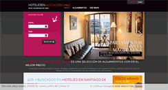 Desktop Screenshot of hotelensantiagodechile.com